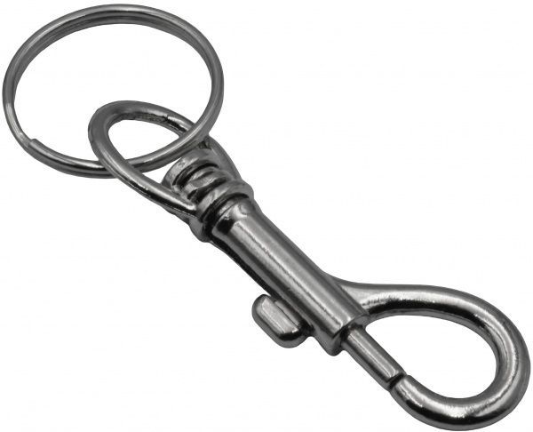 Карабин с вертлюгом 68х32х10 (LF-434) 