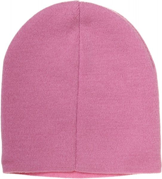 Шапочка детская для девочки Luna Kids р.52-54 розово-серый 2385 