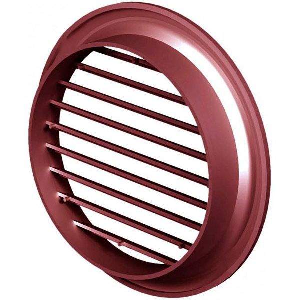 Решітка Вентс МВ 100 бВс пластик дерево червоне 