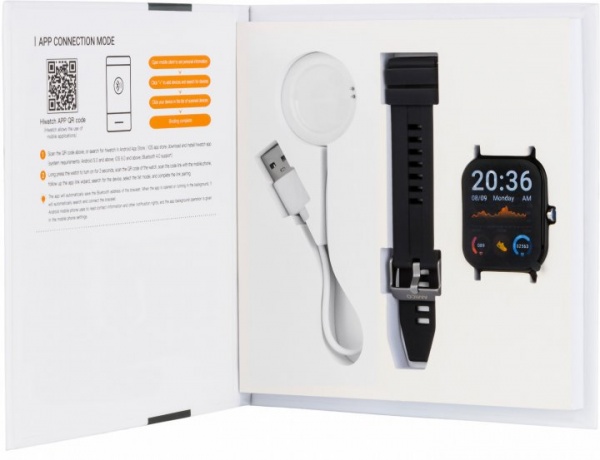 Смарт-годинник Amico Go Fun Pulseoximeter and Tonometer black (850472)