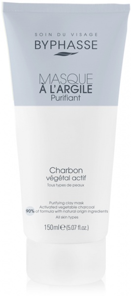 Маска глиняная для лица Byphasse чистящая 150 мл