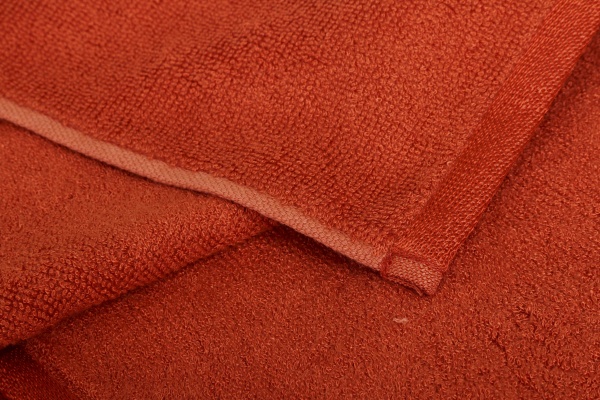 Полотенце махровое Glossy 30x50 см красный Texpol 