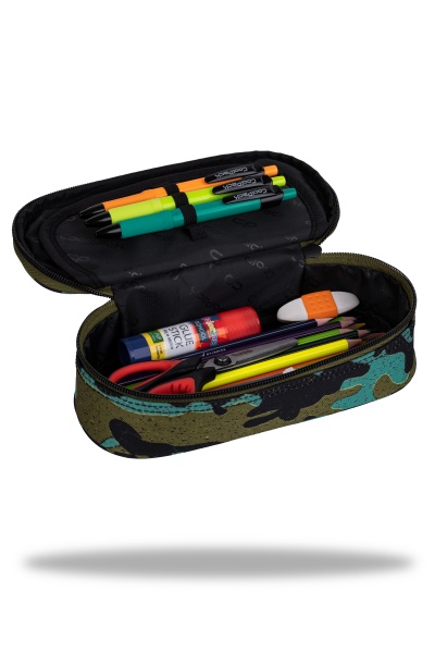 Пенал Campus Air Force CoolPack зелений із малюнком