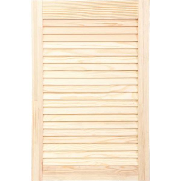 Жалюзийная дверца сосновая 690x444 мм