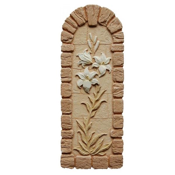 Декор гіпсовий Лілія золото