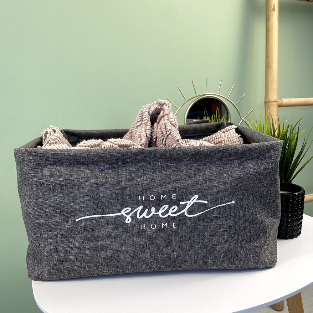 Корзина интерьерная L серая Organize