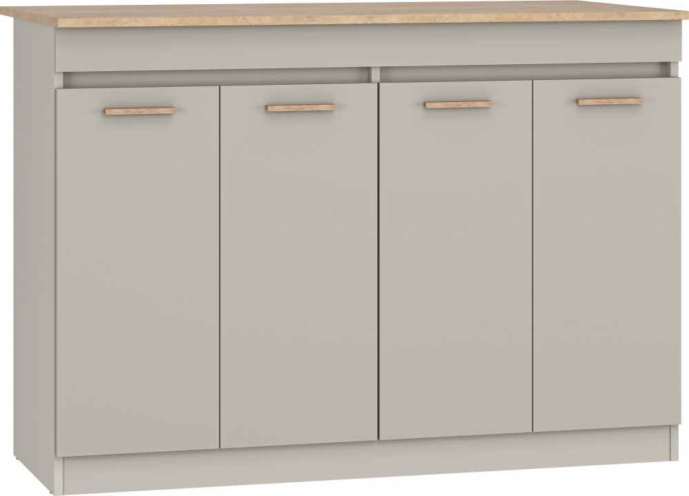 Буфет Грейд Адам 1200х852х600 мм кашемир/дуб кремона торро