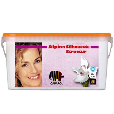 Краска Alpina Silhouette Structur 10 л