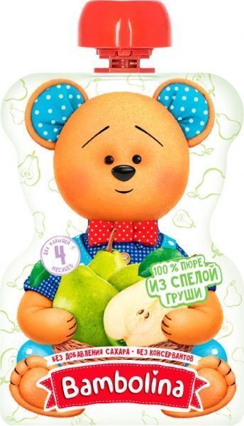 Пюре Bambolina Груша 90 г 4813163002134 