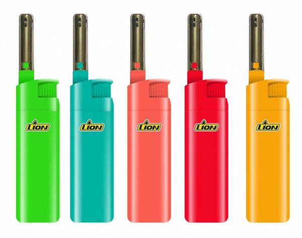 Зажигалка для плиты Lion многоразовая LP-8870 Неон CR