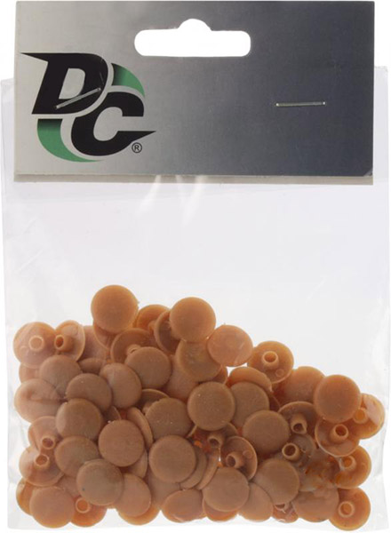 Заглушка на конфірмат 100 шт. бук DC