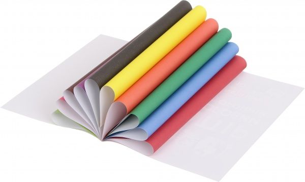 Бумага цветная односторонний 10 листов Nota Bene
