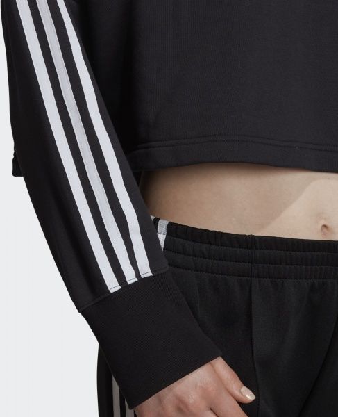 Джемпер Adidas CROPPED HOOD ED7554 р. 32 чорний