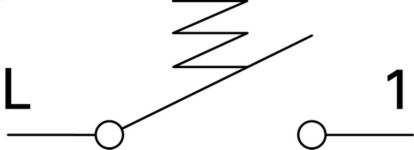 Выключатель кнопочный одноклавишный TEM Logiq без подсветки антрацит SQ11ATXO-U