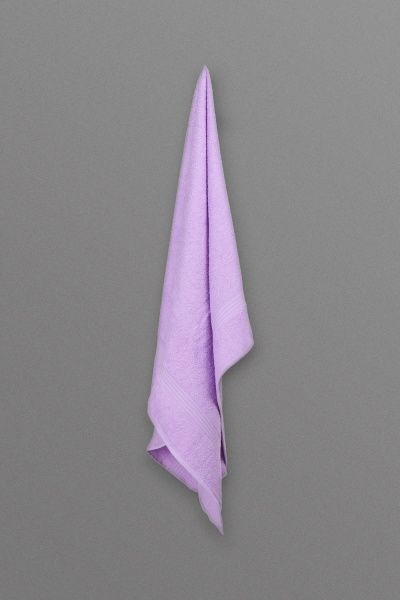 Полотенце Косичка 360гр/м 100x150 см лавандовый Simi 