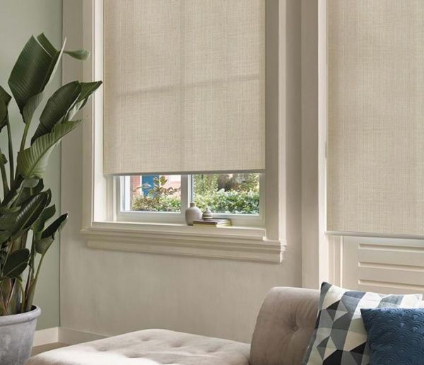 Ролета мини Rollotex струна Linen Look 3 81x150 см темно-бежевая 