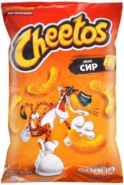 Палочки кукурузные Cheetos Сыр 55г 4823063121545