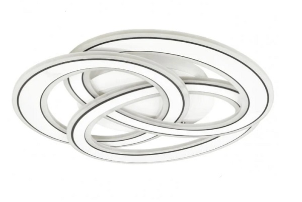 Світильник світлодіодний Hopfen ThreeO WH 125 Вт білий 3000-6000 К