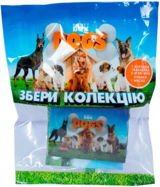 Мини-фигурка POCKET BOX Мягкие собаки PB6703 