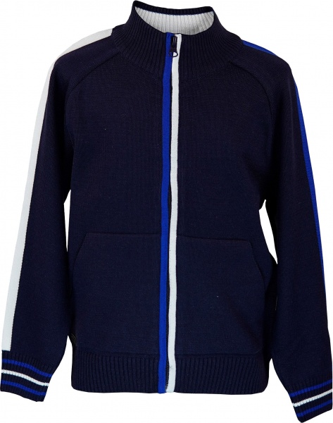 Бомбер для мальчика FLASH ® р.122 синий с белым 19B175-4-1850 