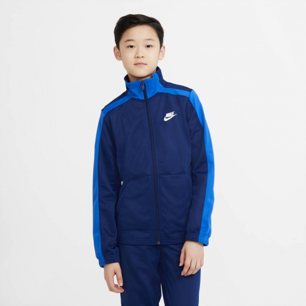 Спортивний костюм Nike U NSW HBR POLY TRACKSUIT DD0324-472 р. XL синій