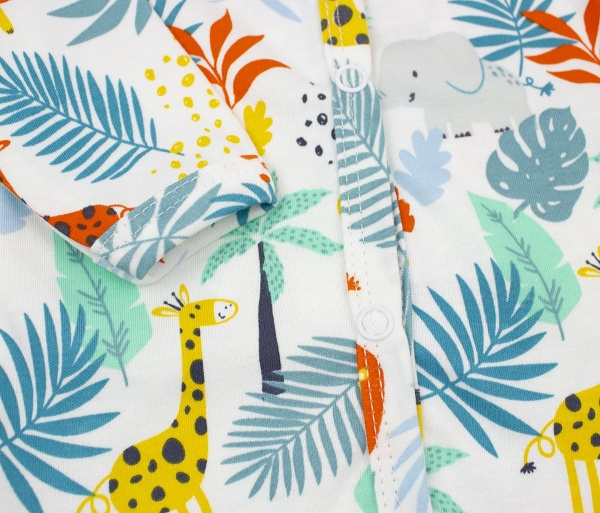 Боди для мальчика Bambinelli Зверушки р.62 белый с рисунком 