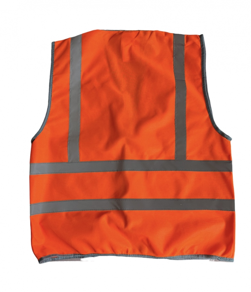 Жилет ЗОЗ ЮА для безпеки дитячий зріст 7-8 помаранчевий