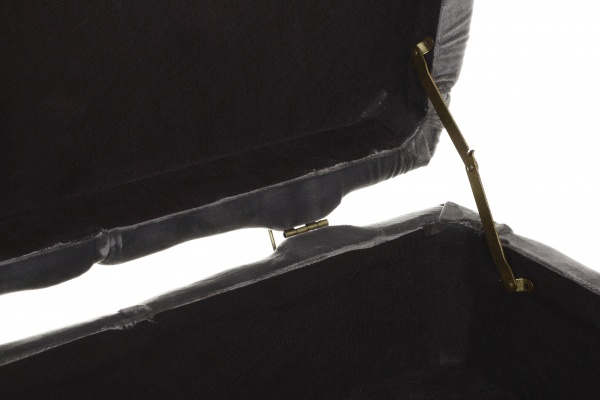 Сундук-пуф Royal BG темно-серая 120х40х40 см 