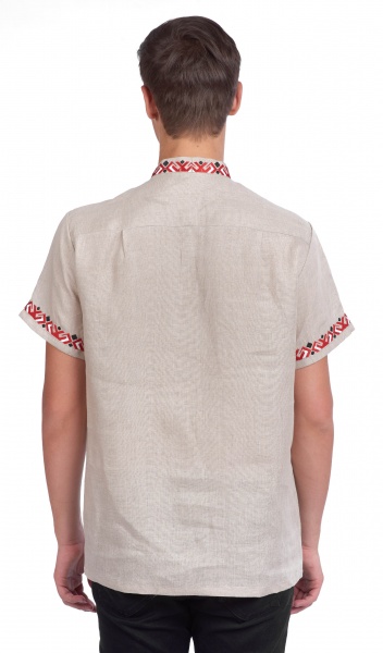 Вишиванка Едельвіка бежевий р. 62 01-20/08 