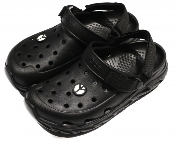 Сабо Coqui 6431 BLACK VELCRO + AMULET 6431-703-2200 р.43 чорний