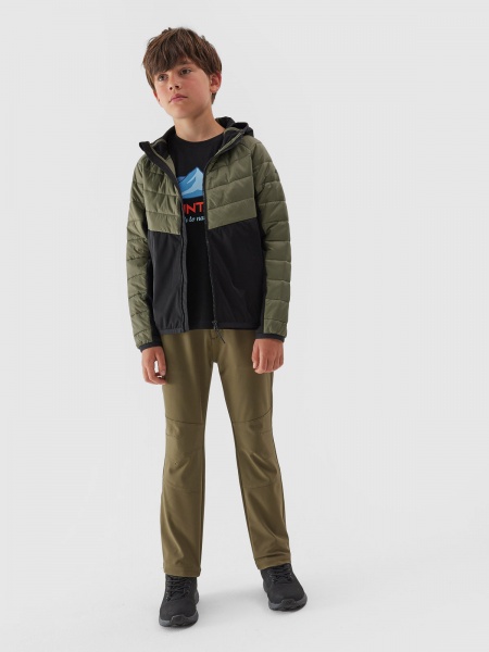 Брюки 4F TROUSERS FNK M337 4FJAW23TFTRM337-44S р. 152 хаки