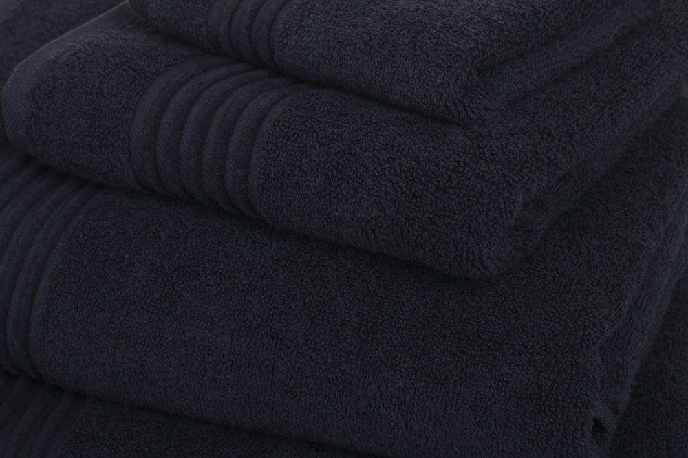 Полотенце махровое Meda 50x90 см черный La Nuit