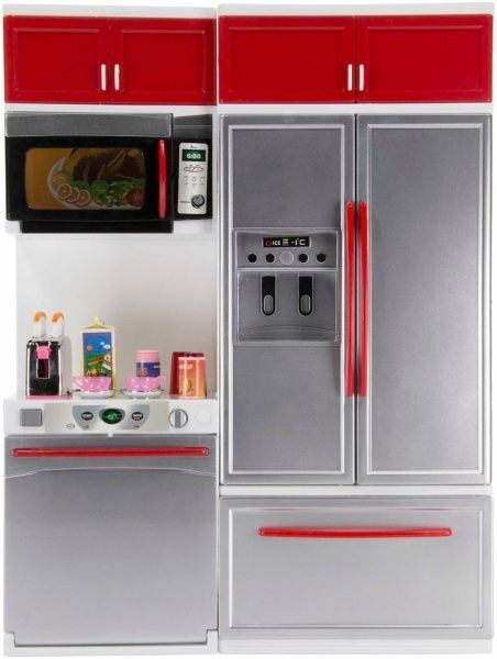 Ігровий набір Qun Feng Toys Сучасна кухня 4 червона 26215