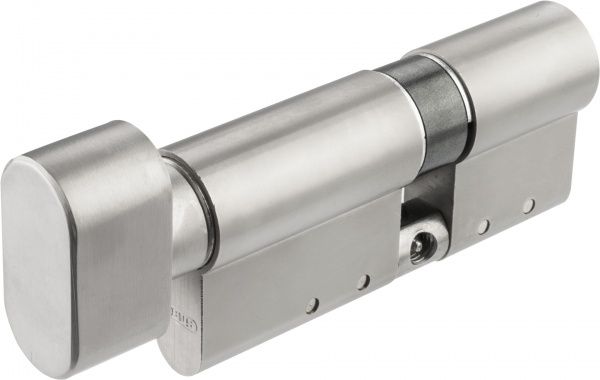 Цилиндр Abus KD15 30x40 ключ-вороток 70 мм матовый никель
