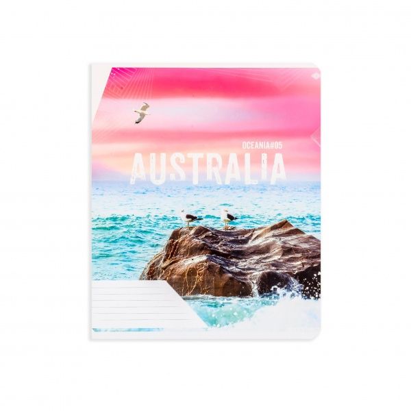 Комплект тетрадей Панорама 18 листов в клетку 25 шт. Поділля