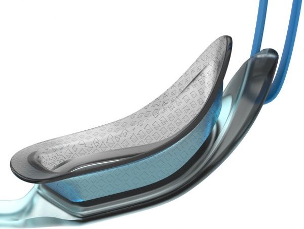 Очки для плавания Speedo 8-12270D658 HYDROPULSE GOG AU OS синийголубой