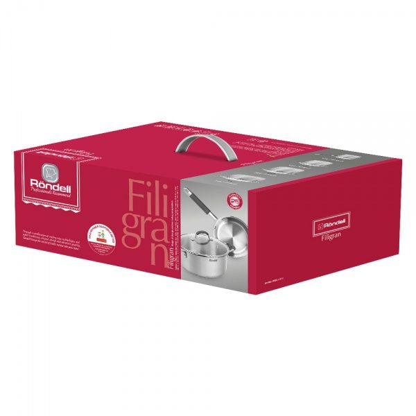 Набор кастрюль RDS-1411 Filigran Rondell