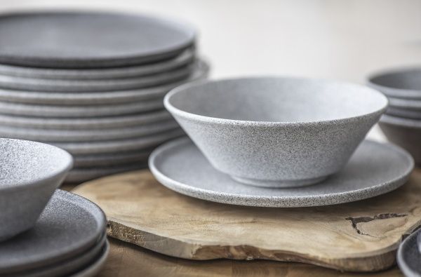 Салатник 20 см светло-серый глянцевый G1X1420 Granit G.Benedikt