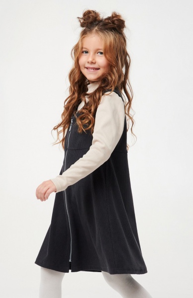 Сарафан Smil р.134 графітовий 120338 