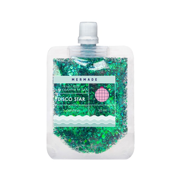 Глиттер Mermade для лица и тела Disco Star 30 мл