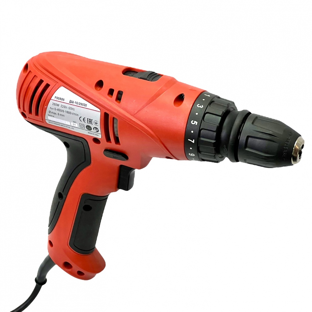 Шуруповерт сетевой Felisatti ДШ-10/260Э2/F90888