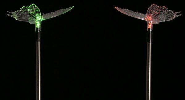 Світильник на сонячній батареї Expert ELW-VK018J-RGB 2 шт. 0,06 Вт IP44 чорний 