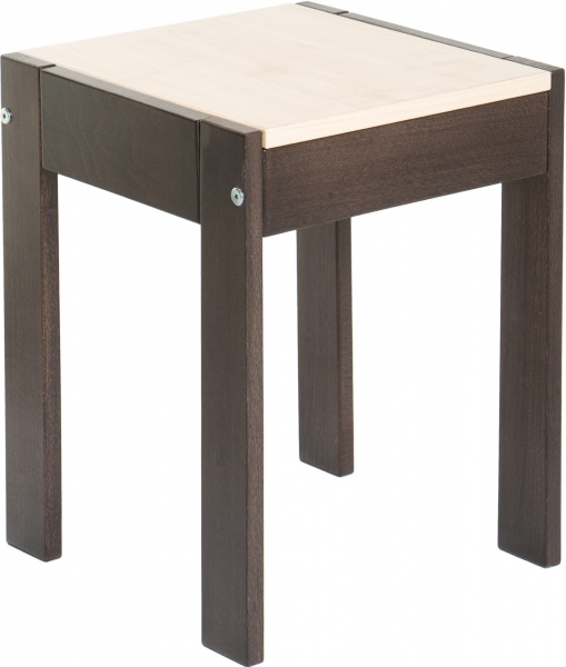 Табурет Мебель Прогресс Престиж ваниль / венге 