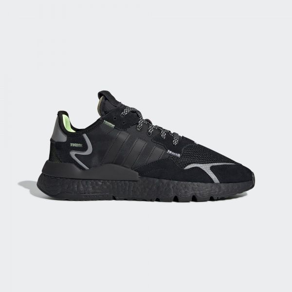 Кросівки Adidas NITE JOGGER EE5884 р.11,5 чорний