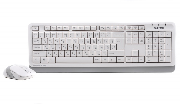 Комплект клавіатура та миша A4Tech FG1010 (White) 