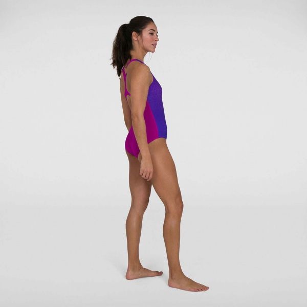 Купальник Speedo PRINTED_MEDALIST_AF 8-12199F342 р.34 фиолетовый