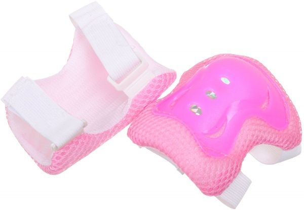 Комплект защиты MaxxPro для роликов PR-4-PN р. S розовый