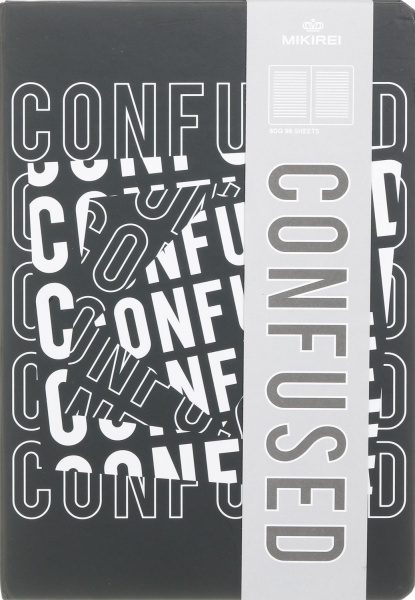Блокнот Confused 14,5х21 см Mikirei