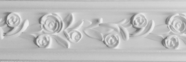 Потолочный плинтус Dardan HS-33 инжекционный 2000x75x70мм 