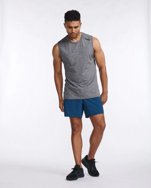 Майка Motion Tank MR7187a_HBM/BLK р.L сірий